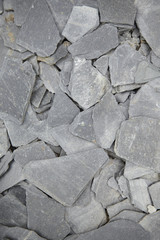A whole page of slate gravel background texture 