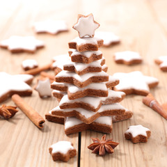 christmas tree cookie