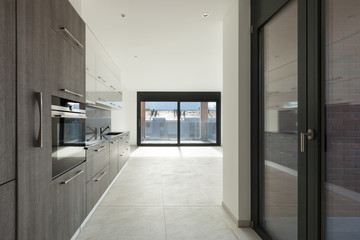 Fototapeta na wymiar Interior, modern kitchen