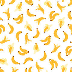 Banana seamless pattern