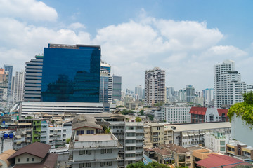 Fototapeta na wymiar View of Bangkok city , Thailand