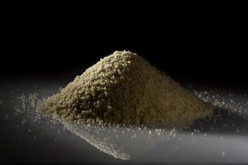 Heap of uncooked fonio