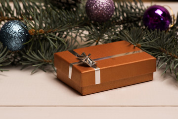 Christmas baubles and decorations