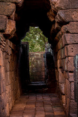 Naklejka premium rock castle Muang Singha ancient at kanchanaburi, Thailand
