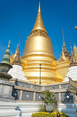 Fototapeta premium Golden Pagoda GrandPalace in Bangkok
