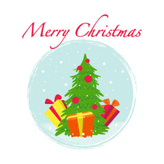Fototapeta premium Christmas card.