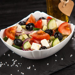 Delicious greek salad