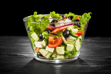 Delicious greek salad