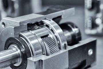 Fototapeta premium Automotive transmission gearbox