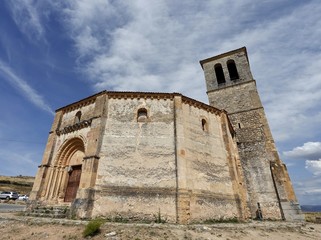 Iglesia de la Vera Cruz, anteriormente Santo Sepulcro, templo católico de Segovia, Castilla y León, en España,Soberana Orden de Malta.
