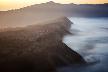 Mountain fog