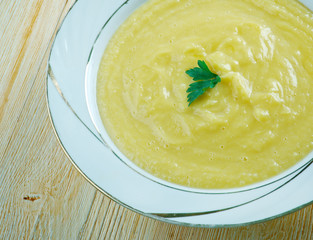 Finnish cream of pumpkin soup