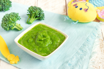 Broccoli baby food