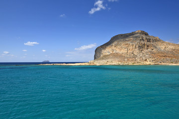 Skalna wyspa Gramvousa