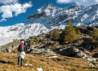 Trekking in alta montagna - Valmalenco_ Italy 