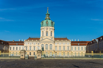 Fototapeta premium Charlottenburg Palace in Berlin, Germany. 