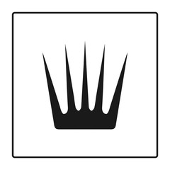Crown Icon in trendy flat style isolated on white background. Luxury Logo and Crown Symbol for your web site design, logo, app, UI. Vector illustration, EPS10.