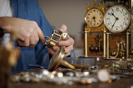 A Clock Maker And Repairman; St. Catharines, Ontario, Canada
