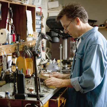 A Clock Maker And Repairman; St. Catharines, Ontario, Canada