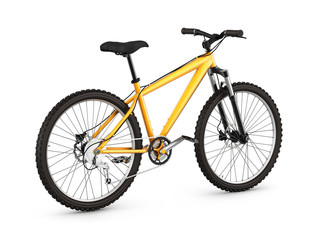 Fototapeta premium mountain bike isolated on white background 3d