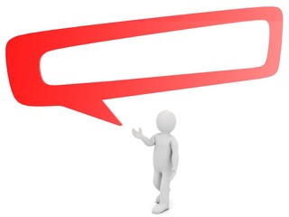 3D people  3d Render Illustration