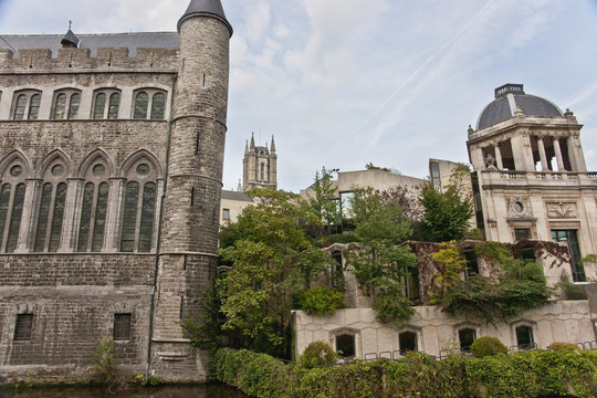 Castle Of Gerald The Devil; Gent, Oost-Vlaanderen, Belgium