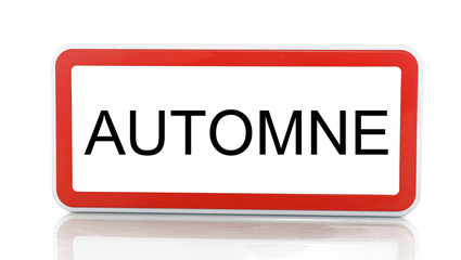Panneau AUTOMNE