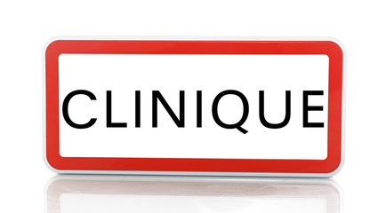 Panneau CLINIQUE