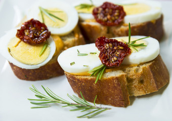 Healthy breakfast or snack