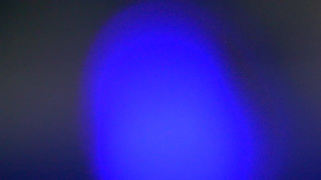 Abstract blue glowing substance