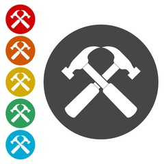 Icon tools. Tool vector icon 