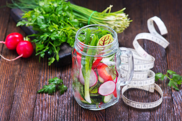 fresh vegetable salad