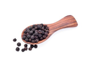 pepper corn on white background