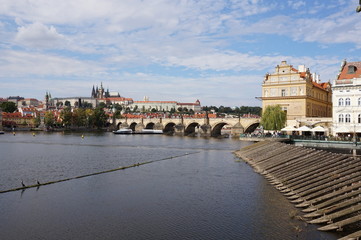 Fototapeta na wymiar Prague, Charles bridge