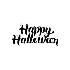 Happy Halloween Lettering