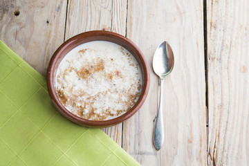 rice with milk and cinnamon
