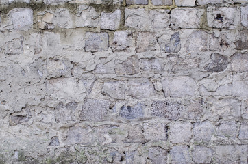 background from old bricks with cement