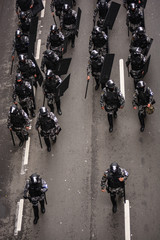 Police and repression in 2014's world cup, Brazil