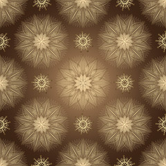 Browne seamless pattern