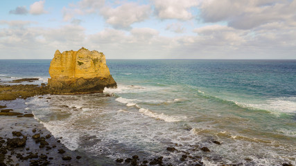 Küstenlandschaft am Split Point, Great Ocean Road in Australien