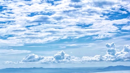 Obraz premium Blue sky background 