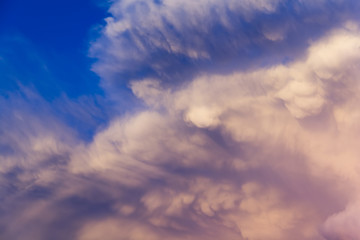 Obraz premium cloudscape with blue sky