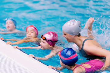Swim class for children