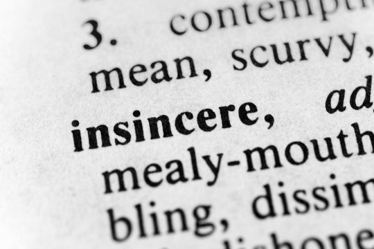 Insincere