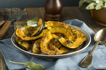 Homemade Autumn Baked Acorn Squash
