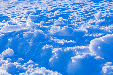 abstract snow background with snowdrifts