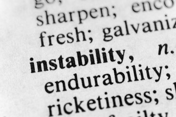 Obraz premium Instability