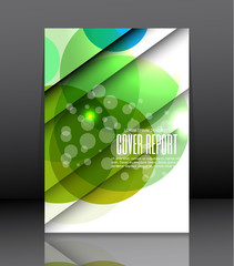Fototapeta premium Template design for cover. Banner in A4 size. Abstract background. Vector, illustration.