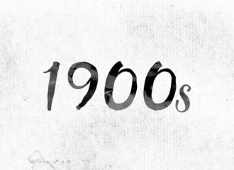 1900s Concept Painted in Ink