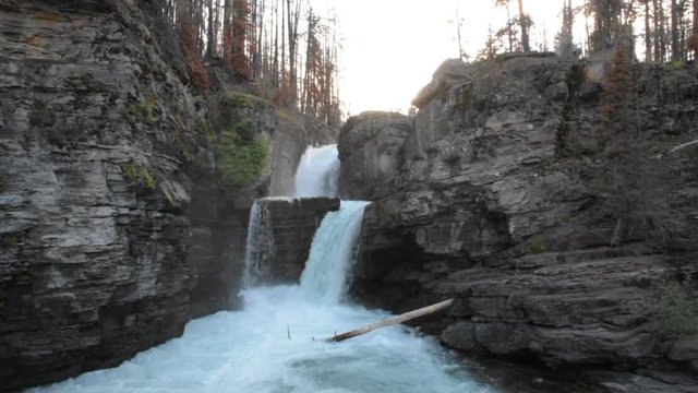 St. Mary Falls in Glacier National Park, Montana, USA
